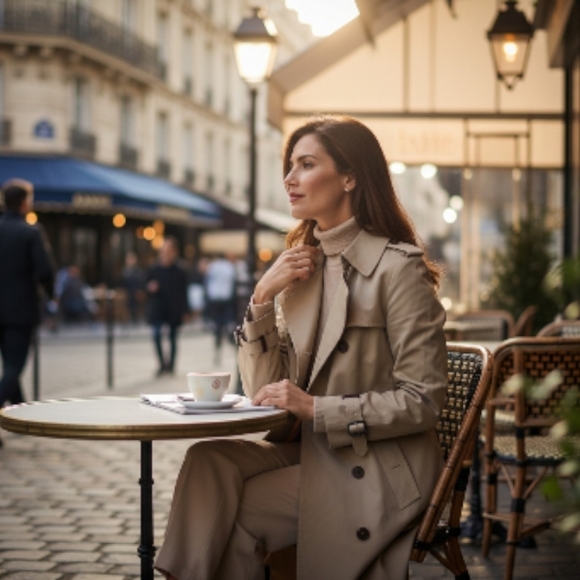 Etienne Aigner Jackets & Blazers - Etienne Aigner Tan Trench OverCoat